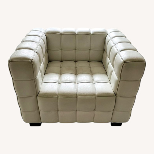 Used Whitman Leather Kubus Armchair for sale on AptDeco