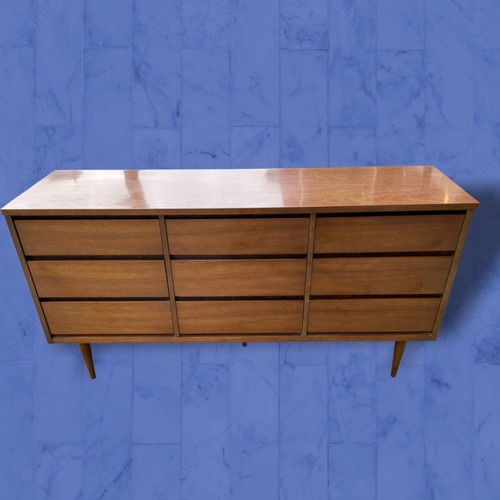 Used Basset Mid Century 1950s 9 -Drawer Dresser for sale on AptDeco