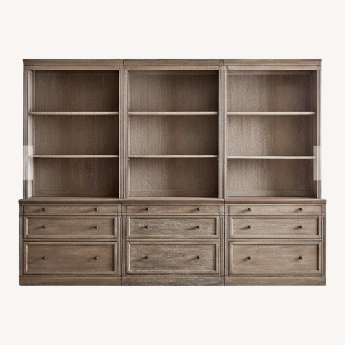 Used Pottery Barn Livingston Bookcase Suite for sale on AptDeco