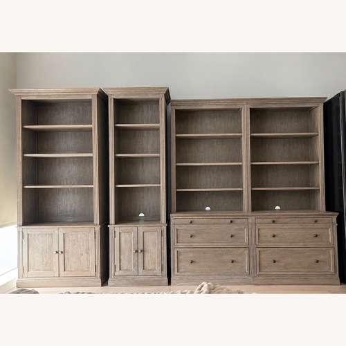 Used Pottery Barn Livingston Bookcase Suite for sale on AptDeco