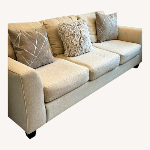 Used Natural Fabric 3+ Seater Sofas for sale on AptDeco