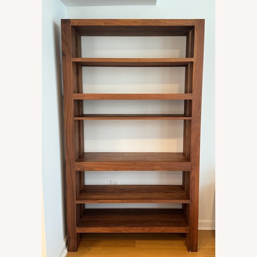 Used Crate & Barrel Echo Wood Room Divider Bookshelf for sale on AptDeco