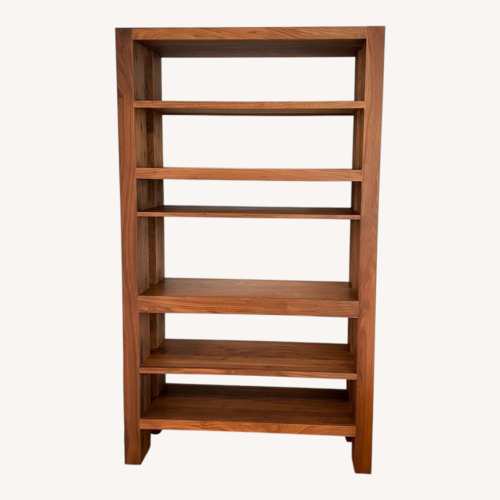 Used Crate & Barrel Echo Wood Room Divider Bookshelf for sale on AptDeco