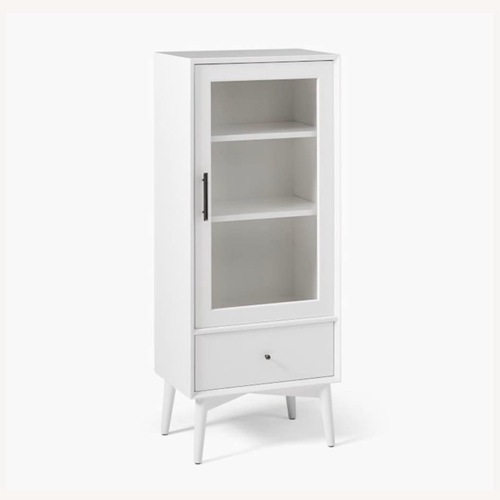 Used West Elm White Cabinet for sale on AptDeco