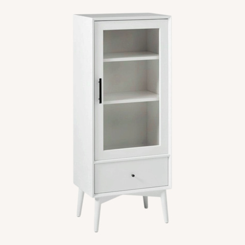 Used West Elm White Cabinet for sale on AptDeco