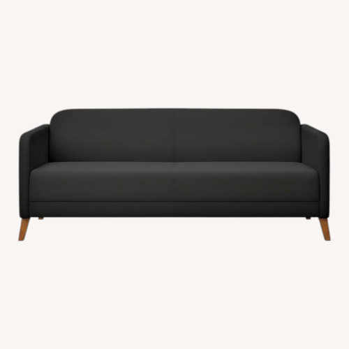 Used IKEA LINANÄS Dark Gray 2 Seater Sofa for sale on AptDeco