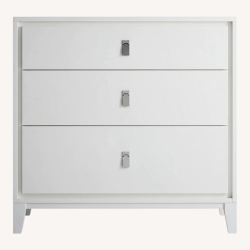 Used West Elm White Niche 3-Drawer Dresser for sale on AptDeco