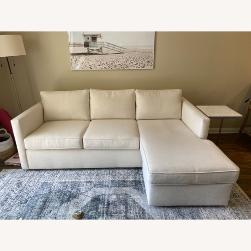 Used West Elm 2 Piece Reversible Sofa for sale on AptDeco