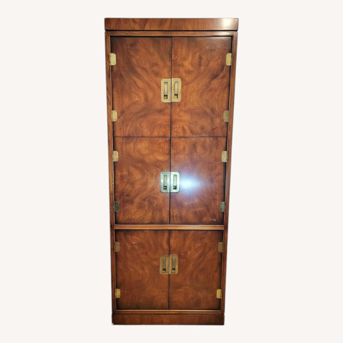 Used Drexel Dark Brown Wood Media Storage for sale on AptDeco