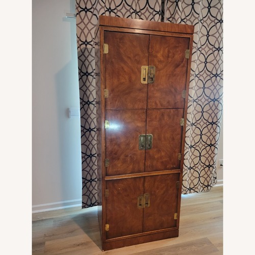 Used Drexel Dark Brown Wood Media Storage for sale on AptDeco
