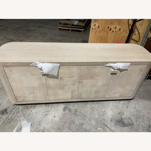 Used Four Hands Light Gray Wood Sideboard for sale on AptDeco