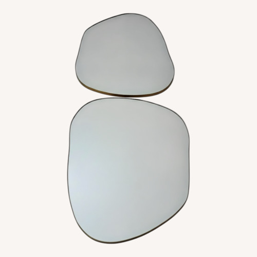 Used Mirrored Glass Decorative Wall Mirror  for sale on AptDeco