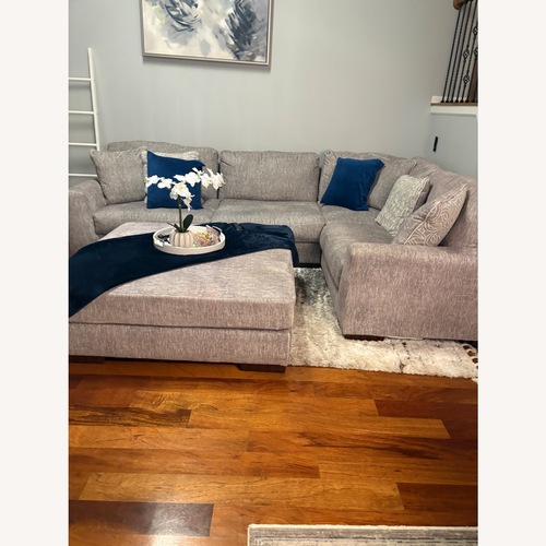 Used Grey sectional sofa for sale on AptDeco