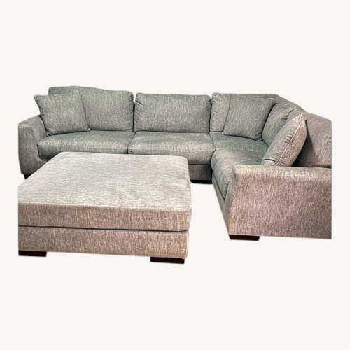 Used Grey sectional sofa for sale on AptDeco