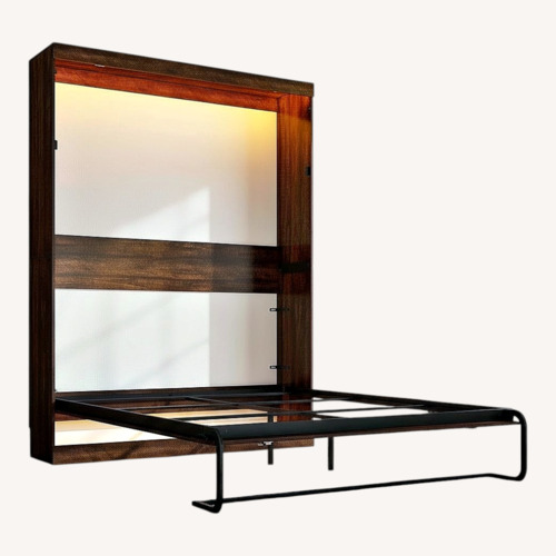 Used Amazon Full Size Murphy Bed with LED for sale on AptDeco