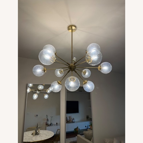 Used 12-light Sputnik Chandelier for sale on AptDeco