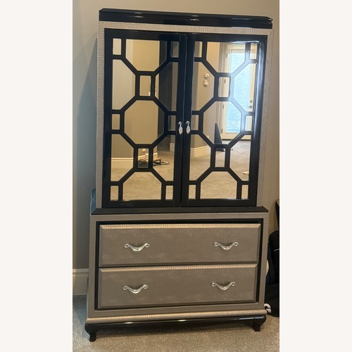 Used Michael Amini AFTER EIGHT Bedroom Armoire/Chest for sale on AptDeco
