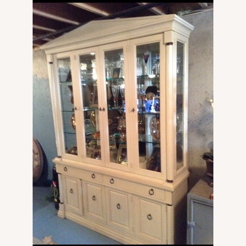 Used White Wall Unit Chia Cabinet for sale on AptDeco