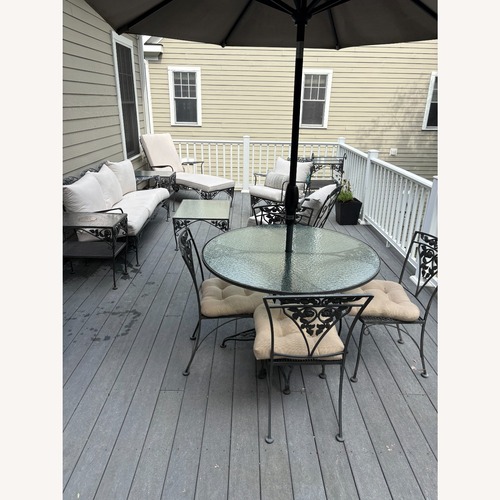 Used Woodard Wrought Iron Furniture Suite for sale on AptDeco