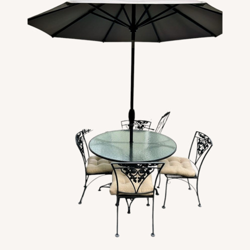 Used Woodard Wrought Iron Furniture Suite for sale on AptDeco