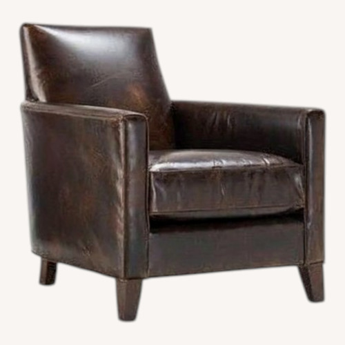 Used Mitchell Gold + Bob Williams Aiden Leather Chair for sale on AptDeco