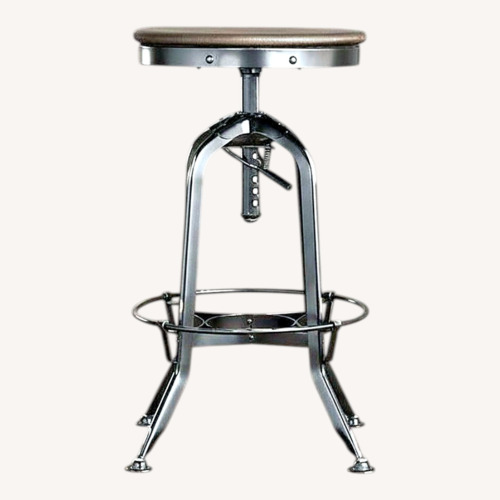 Used Restoration Hardware Dark Brown Stool for sale on AptDeco