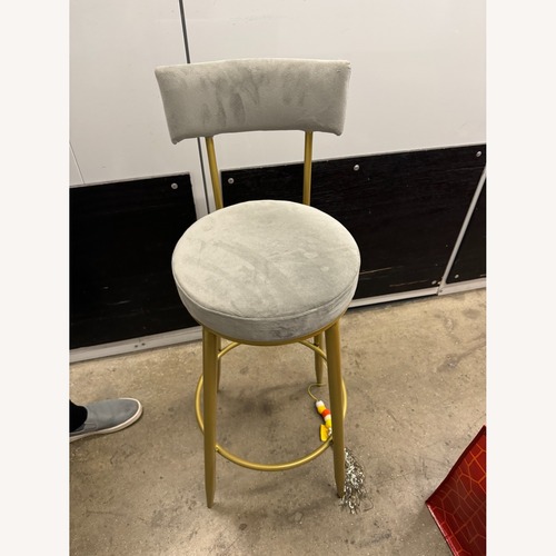 Used Gold & Beige Counter Stools for sale on AptDeco