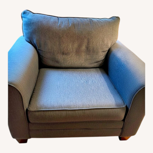 Used Blue Arm Chair for sale on AptDeco