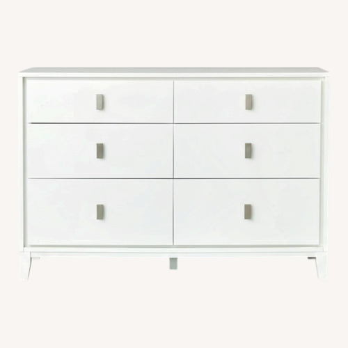 Used West Elm Niche White Dresser for sale on AptDeco