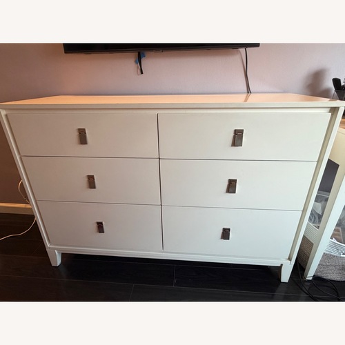 Used West Elm Niche White Dresser for sale on AptDeco