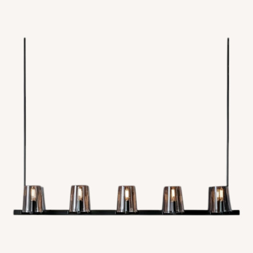 Used Pauillac Linear Chandelier, Bronze for sale on AptDeco