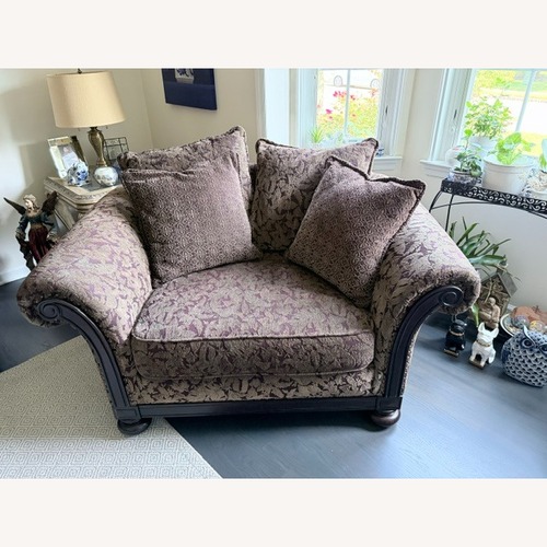 Used Bernhardt Furniture Fabric Loveseat for sale on AptDeco