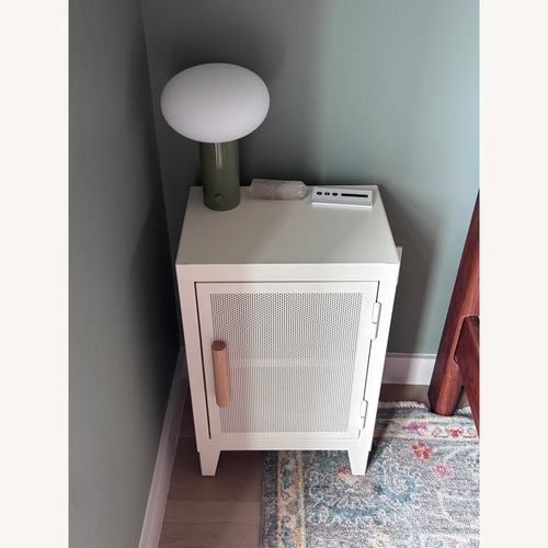 Used ZZ Driggs Authentic Tolix Slim Cabinet Ivory for sale on AptDeco