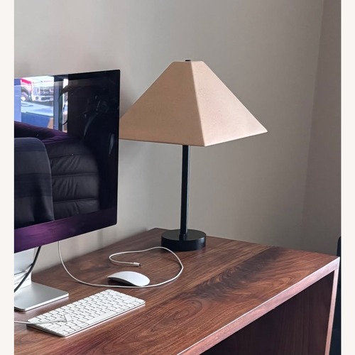 Used ZZ Driggs Ceramic Pyramid Table Lamp for sale on AptDeco