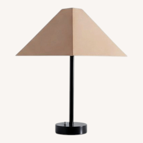 Used ZZ Driggs Ceramic Pyramid Table Lamp for sale on AptDeco