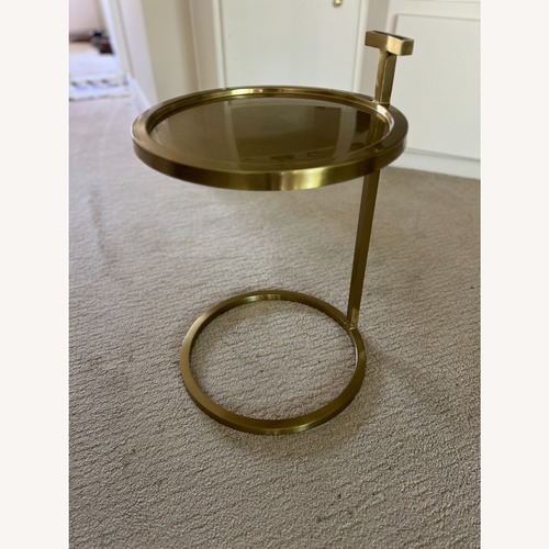 Used Gold Brass Side Tables for sale on AptDeco