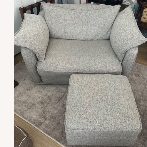 Used KOALA Twin Sofa Bed Storage Ottoman - Silver Gray for sale on AptDeco