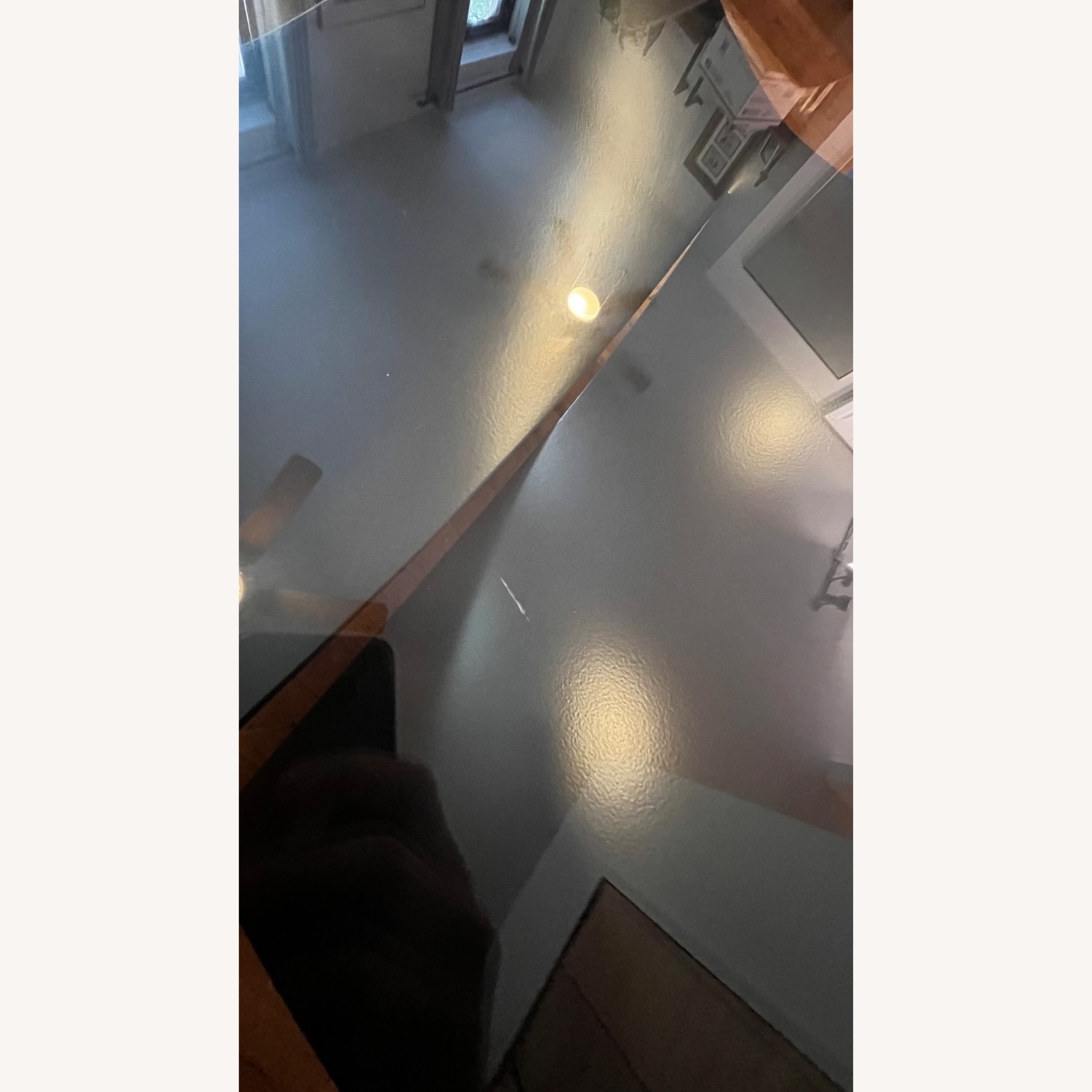 Roche Bobois Voiles Transparent Glass Coffee Table - image-7