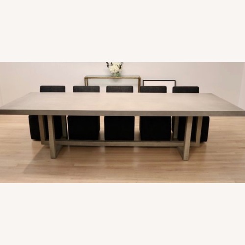 Used Restoration Hardware 96" Heston Concrete Table for sale on AptDeco