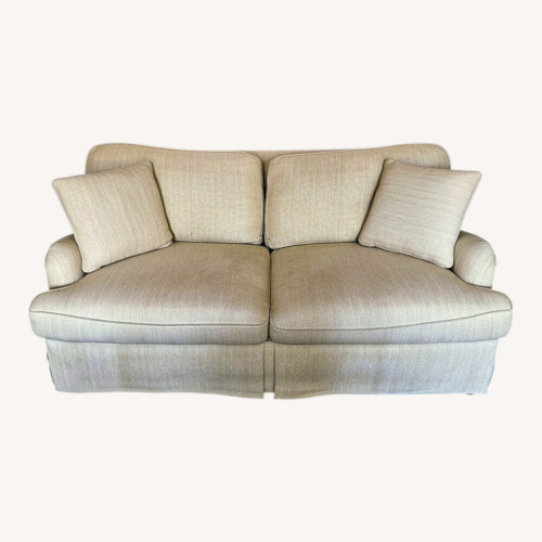 Used The Kellogg collection beige sofa for sale on AptDeco