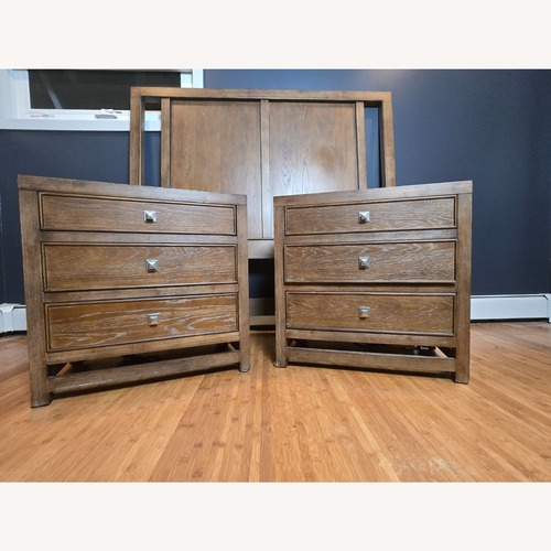 Used Broyhill Nightstands W USB & Touch Power for sale on AptDeco