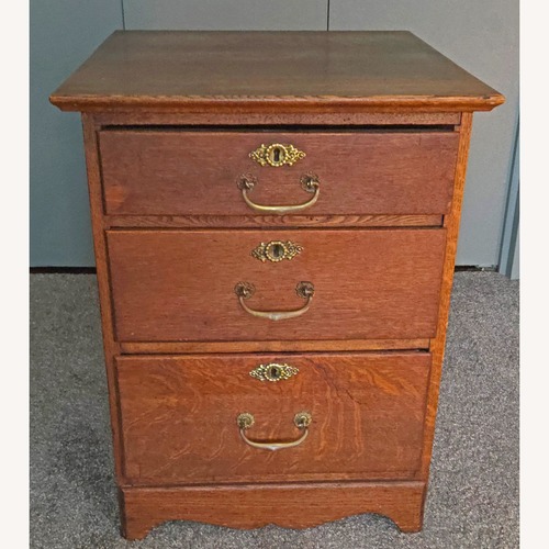 Used Vintage 3-draw Night Table for sale on AptDeco