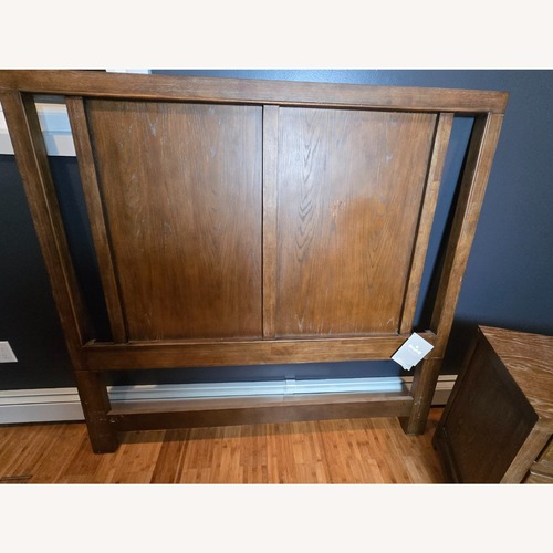 Used Queen Broyhill Danville Heights Panel Headboard for sale on AptDeco