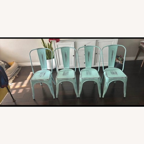 Used Vintage/Antique Finds Metal Dining Chairs for sale on AptDeco