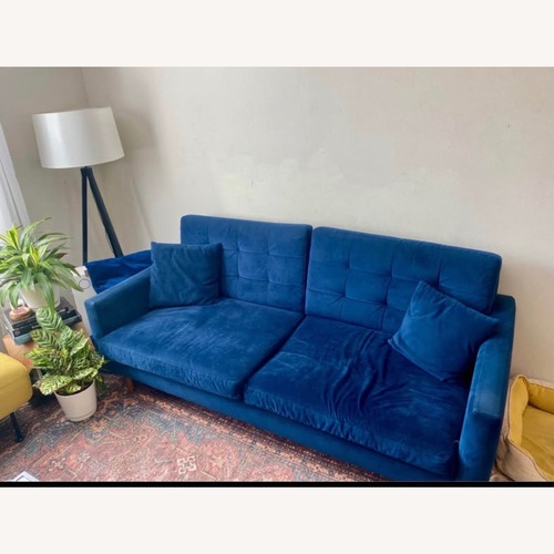 Used Blue 3+ Seater Sofa for sale on AptDeco