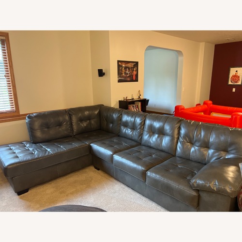 Used Ashley Furniture Dark Gray 3+ Piece Sectional for sale on AptDeco