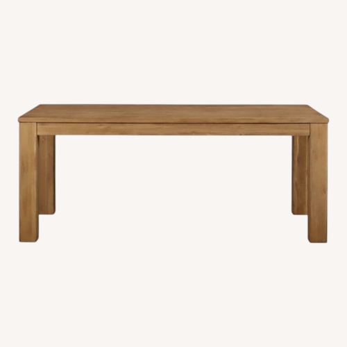 Used Natural Wood Dining Table for sale on AptDeco