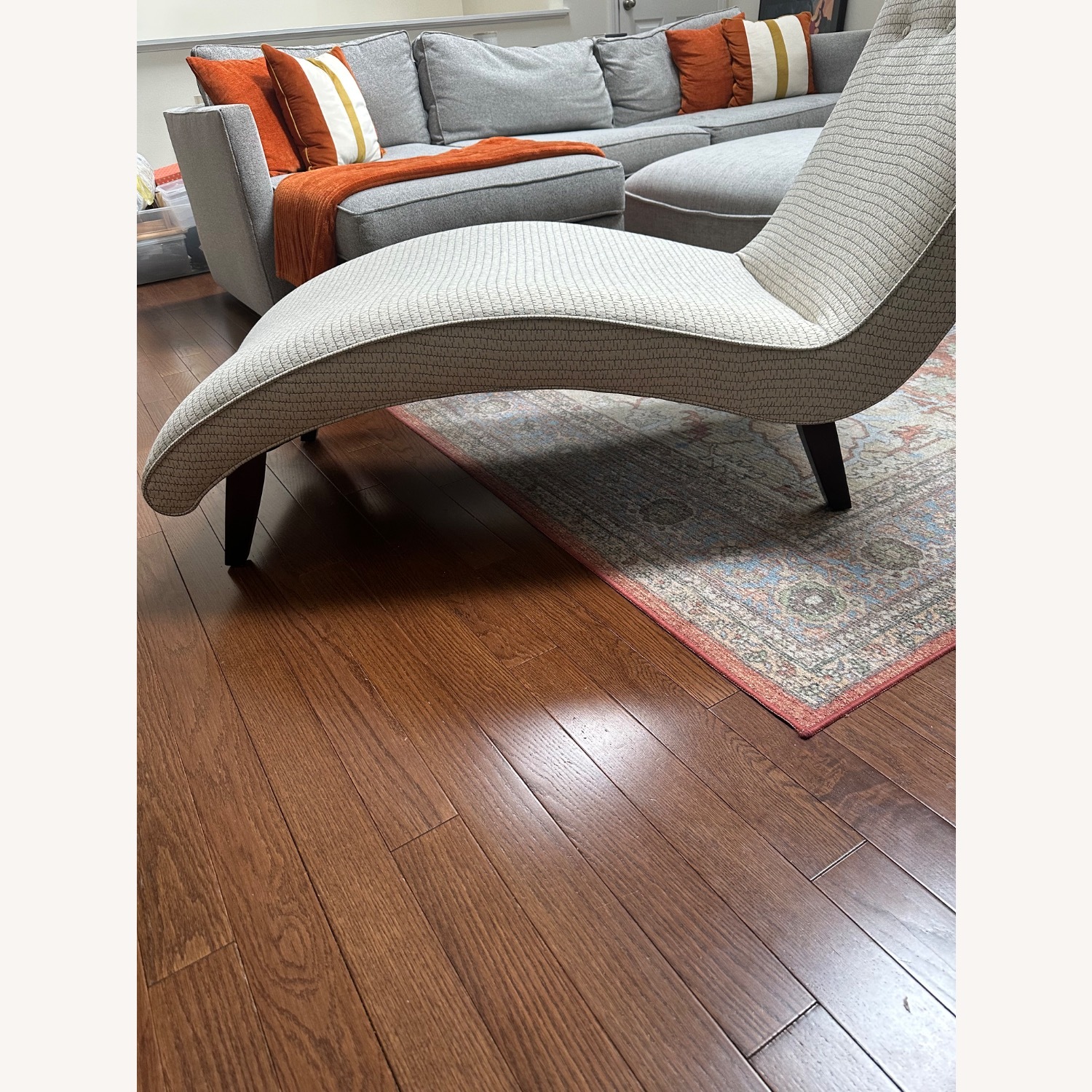 Room & Board Beige Chaise Lounge - image-3
