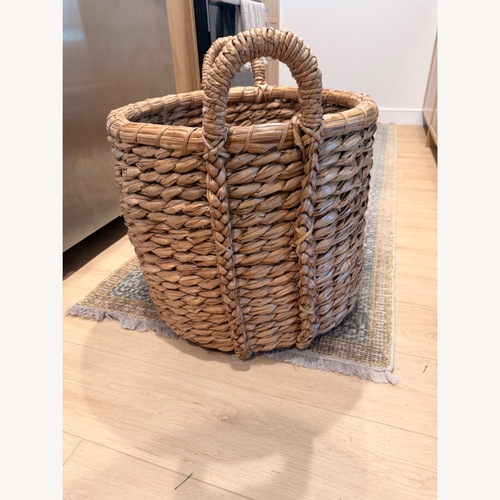 Used Pottery Barn Beachcomber Storage Basket for sale on AptDeco