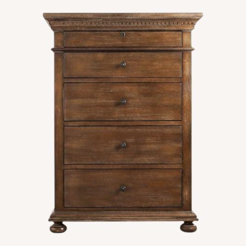Used Restoration Hardware St. James Brown Wood Dresser for sale on AptDeco